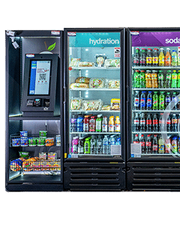 Micro Market With Payment Area and Drink machines