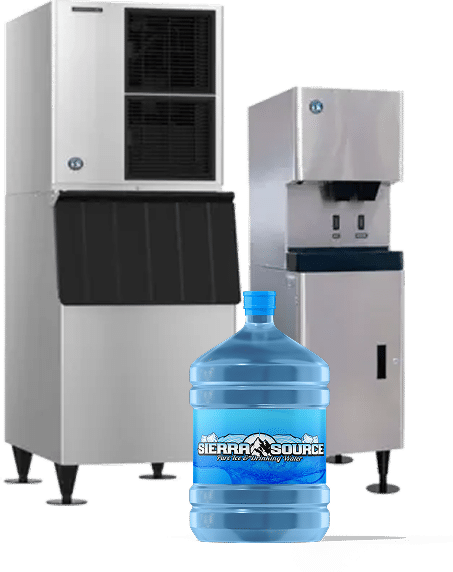 Ice Machines and a 5 Gallon Water Jug